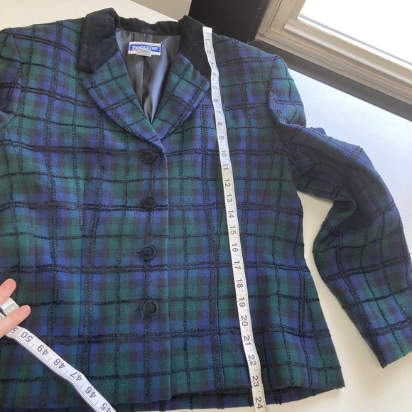 pendleton tartan wool check blazer - Picture 9 of 9